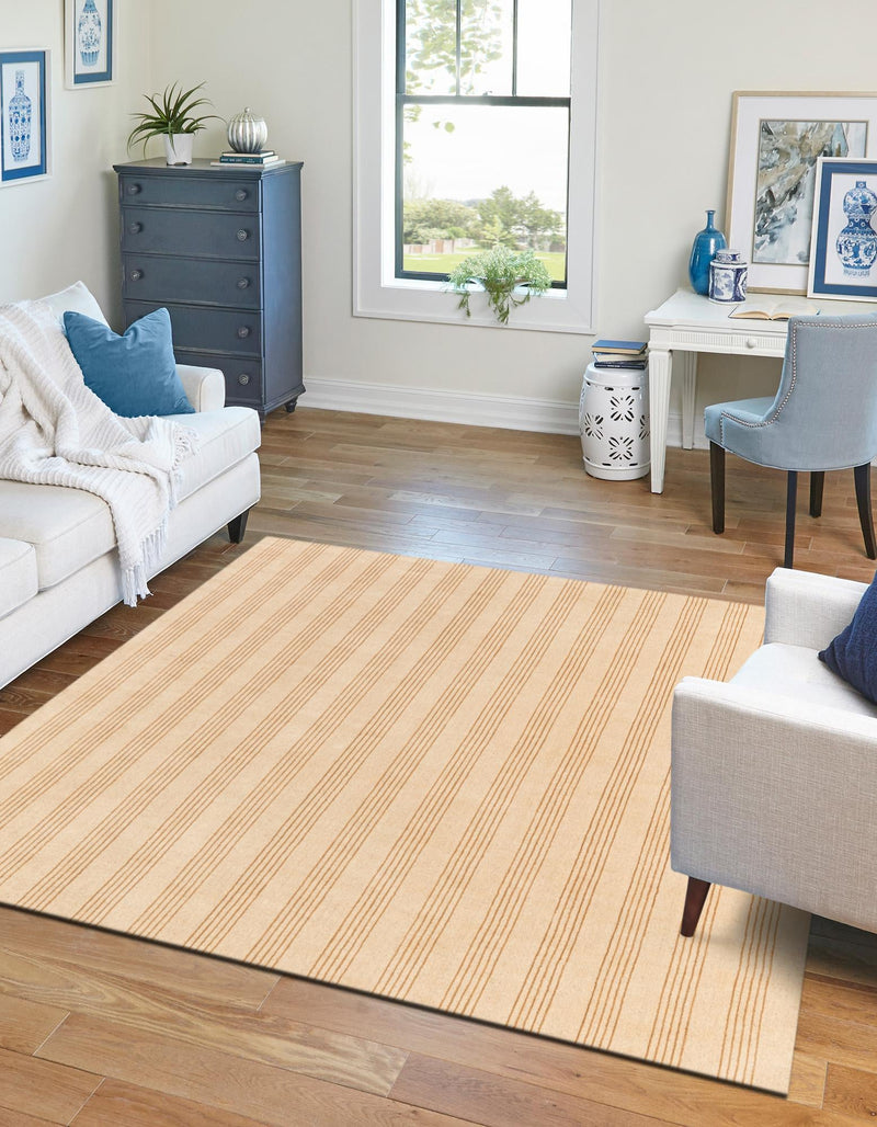 Zara Hills Wool Collection Area Rug - Savannah Square Beige  lifestyle 25