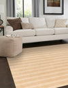 Zara Hills Wool Collection Area Rug - Savannah Square Beige  lifestyle 39