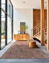Berkshire Estate Collection Area Rug - Windsor (Mocha Brown) Rectangle Mocha Brown  lifestyle 6