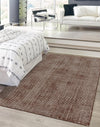 Berkshire Estate Collection Area Rug - Windsor (Mocha Brown) Rectangle Mocha Brown  lifestyle 7