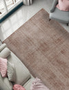 Berkshire Estate Collection Area Rug - Windsor (Mocha Brown) Rectangle Mocha Brown  lifestyle 11