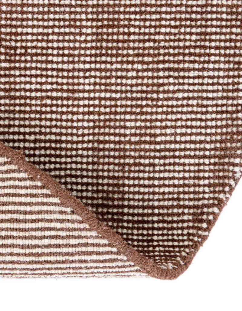 Berkshire Estate Collection Area Rug - Windsor (Mocha Brown) Round Mocha Brown  lifestyle 29