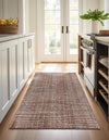 Berkshire Estate Collection Area Rug - Windsor (Mocha Brown) Runner Mocha Brown  lifestyle 14