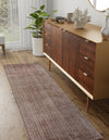 Berkshire Estate Collection Area Rug - Windsor (Mocha Brown) Runner Mocha Brown  lifestyle 16