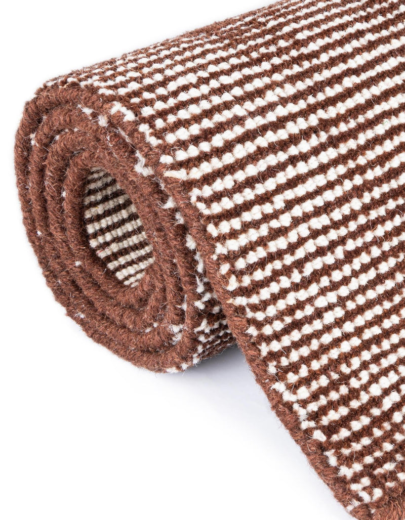 Berkshire Estate Collection Area Rug - Windsor (Mocha Brown) Runner Mocha Brown  lifestyle 10