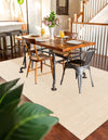 Berkshire Estate Collection Area Rug - Windsor (Oat Beige) Rectangle Oat Beige  lifestyle 6