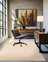 Berkshire Estate Collection Area Rug - Windsor (Oat Beige) Rectangle Oat Beige  lifestyle 8