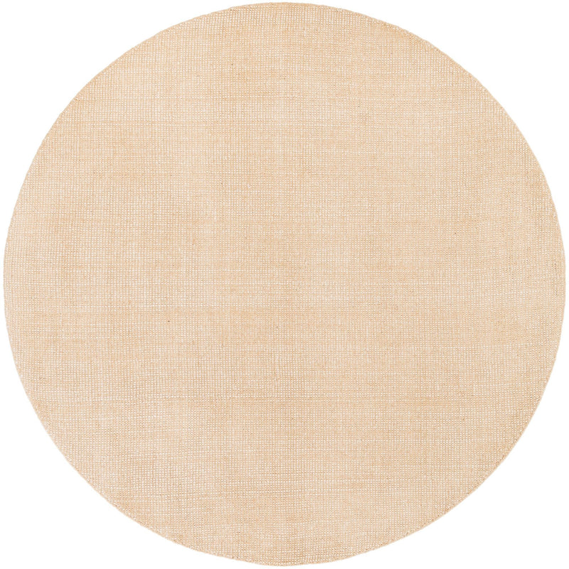 Berkshire Estate Collection Area Rug - Windsor (Oat Beige) Round Oat Beige  lifestyle 27