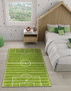Whimsy Wonders Wool Collection Area Rug -  Reef Rectangle Green  lifestyle 2