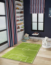 Whimsy Wonders Wool Collection Area Rug -  Reef Rectangle Green  lifestyle 5