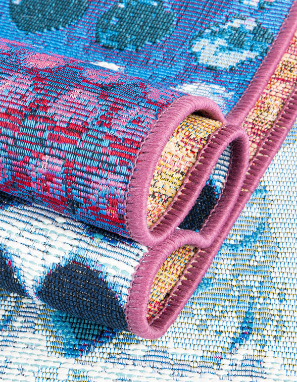 Urban Terrace Collection Area Rug -  Atrium Runner Multi  lifestyle 10