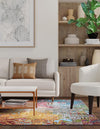 Urban Terrace Collection Area Rug -  Terrace Rectangle Multi  lifestyle 8