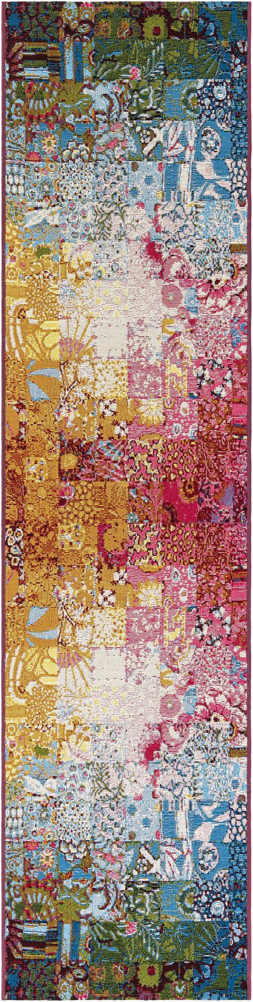 Urban Terrace Collection Area Rug -  Terrace Runner Multi  lifestyle 31