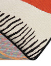 Urban Terrace Collection Area Rug -  Porch Round Red and Black  lifestyle 10