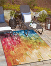 Urban Terrace Collection Area Rug -  Lawn Rectangle Multi Main