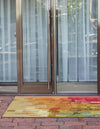 Urban Terrace Collection Area Rug -  Lawn Runner Multi  lifestyle 18