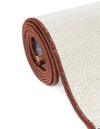 Urban Terrace Collection Area Rug -  Garden Rectangle Brown and White  lifestyle 8