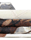 Urban Terrace Collection Area Rug -  Garden Rectangle Brown and White  lifestyle 10