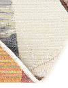 Urban Terrace Collection Area Rug -  Garden Round Brown and White  lifestyle 25
