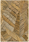Seaside Blooms Collection Area Rug -  Nantucket Rectangle Brown and Beige  lifestyle 3