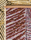 Seaside Blooms Collection Area Rug -  Nantucket Rectangle Brown and Beige  lifestyle 7