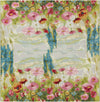 Seaside Blooms Collection Area Rug -  Amalfi Square Multi  lifestyle 32