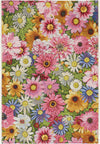 Seaside Blooms Collection Area Rug -  Marseilles Rectangle Multi Main
