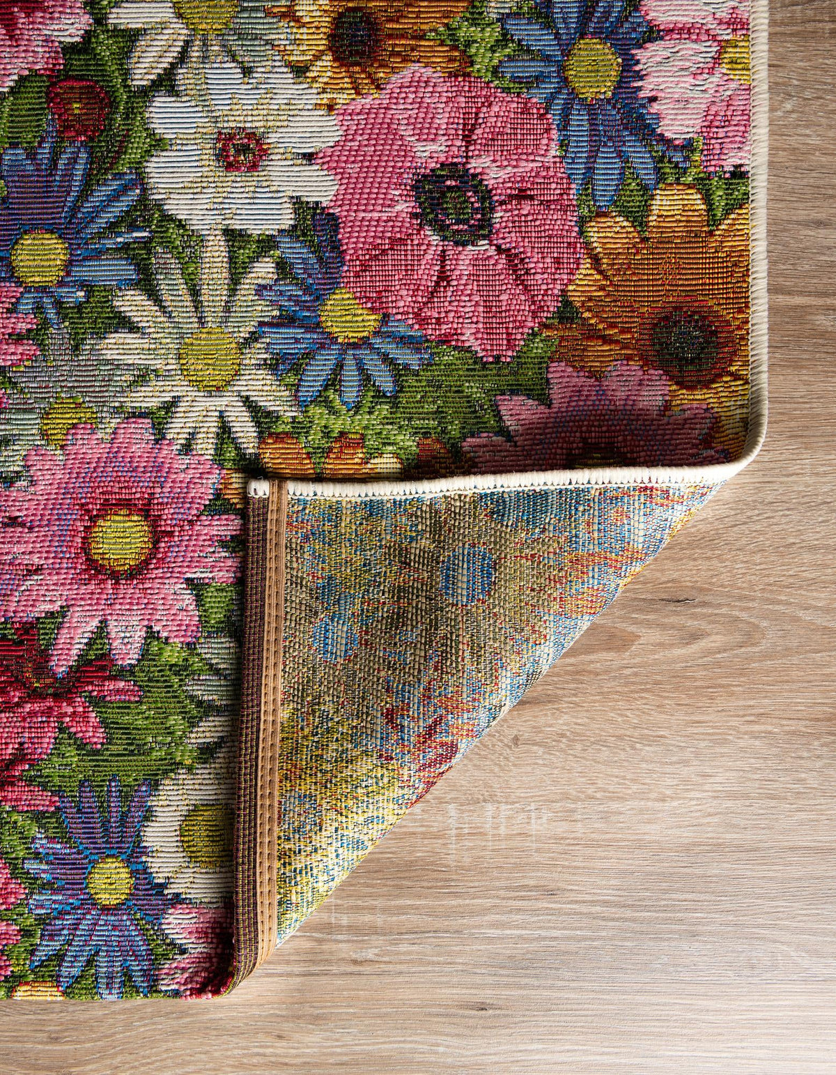 Seaside Blooms Collection Area Rug -  Marseilles Rectangle Multi  lifestyle 16