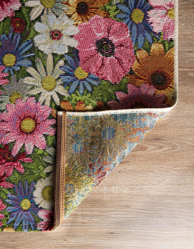Seaside Blooms Collection Area Rug -  Marseilles Rectangle Multi  lifestyle 16