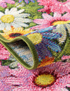 Seaside Blooms Collection Area Rug -  Marseilles Runner Multi  lifestyle 3