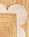 Serenity Braided Jute Collection Area Rug - Seaside Rectangle Natural and Ivory  lifestyle 3