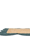 Serenity Braided Jute Collection Area Rug - Seaside Runner Natural and Green  lifestyle 39