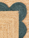 Serenity Braided Jute Collection Area Rug - Seaside Runner Natural and Green  lifestyle 47