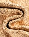 Serenity Braided Jute Collection Area Rug - Seaside Runner Natural and Terracotta  lifestyle 45