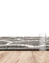 Trellis Mosaic Collection Area Rug - Arborville (Dark Gray) Runner Dark Gray  lifestyle 32