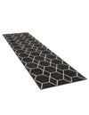 Trellis Mosaic Collection Area Rug - Arborville (Dark Gray) Runner Dark Gray  lifestyle 30