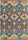 Savannah Threads Collection Area Rug - Greenwich Rectangle Multi  lifestyle 2