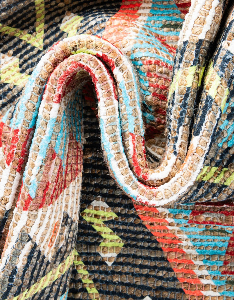 Savannah Threads Collection Area Rug - Yosemite Rectangle Multi  lifestyle 10