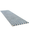 Shepherd's Glen Wool Collection Area Rug - Reykjavik Runner Blue and White  lifestyle 52