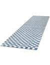 Shepherd's Glen Wool Collection Area Rug - Reykjavik Runner Blue and White  lifestyle 53