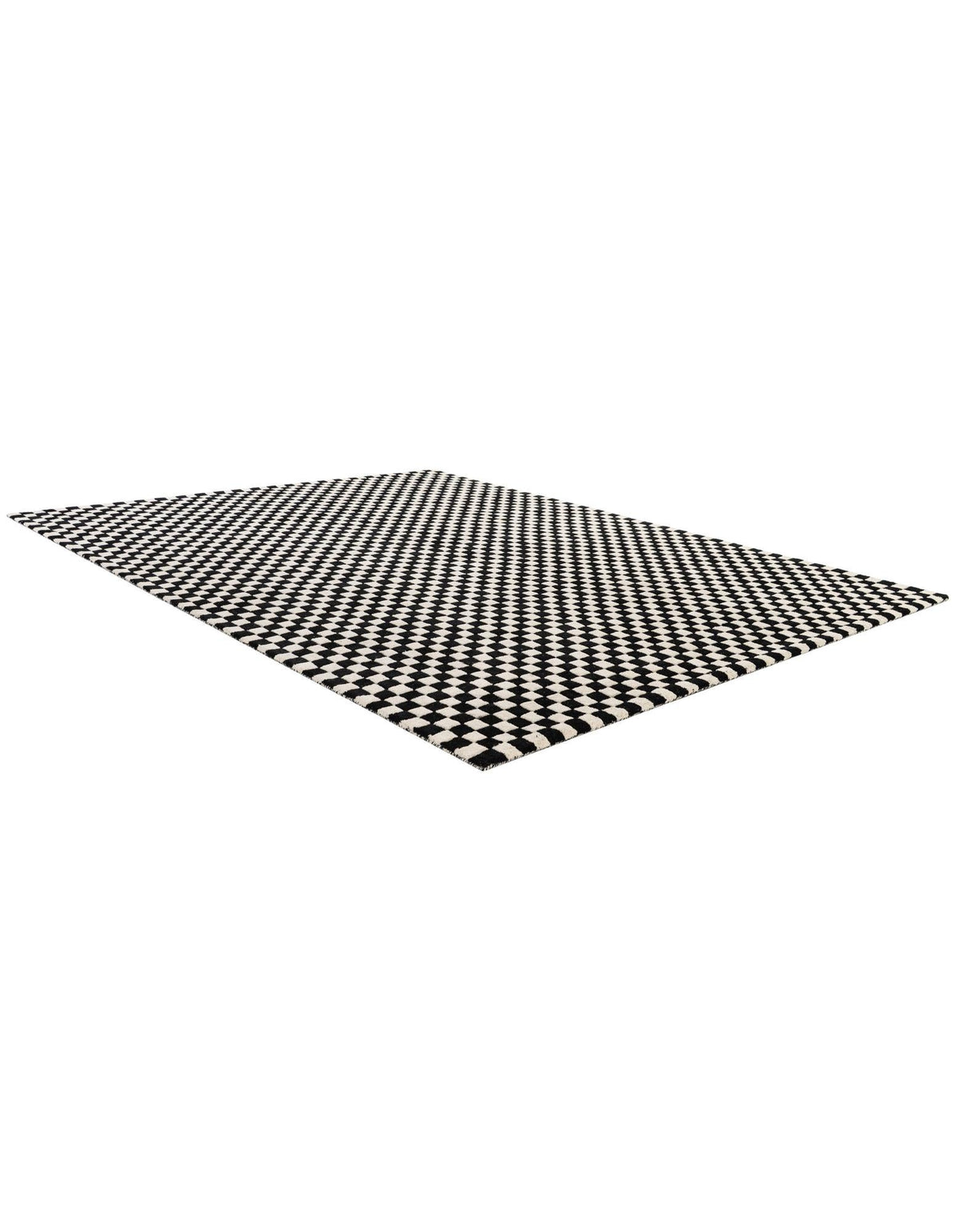 Shepherd's Glen Wool Collection Area Rug - Reykjavik Rectangle Black and White  lifestyle 17