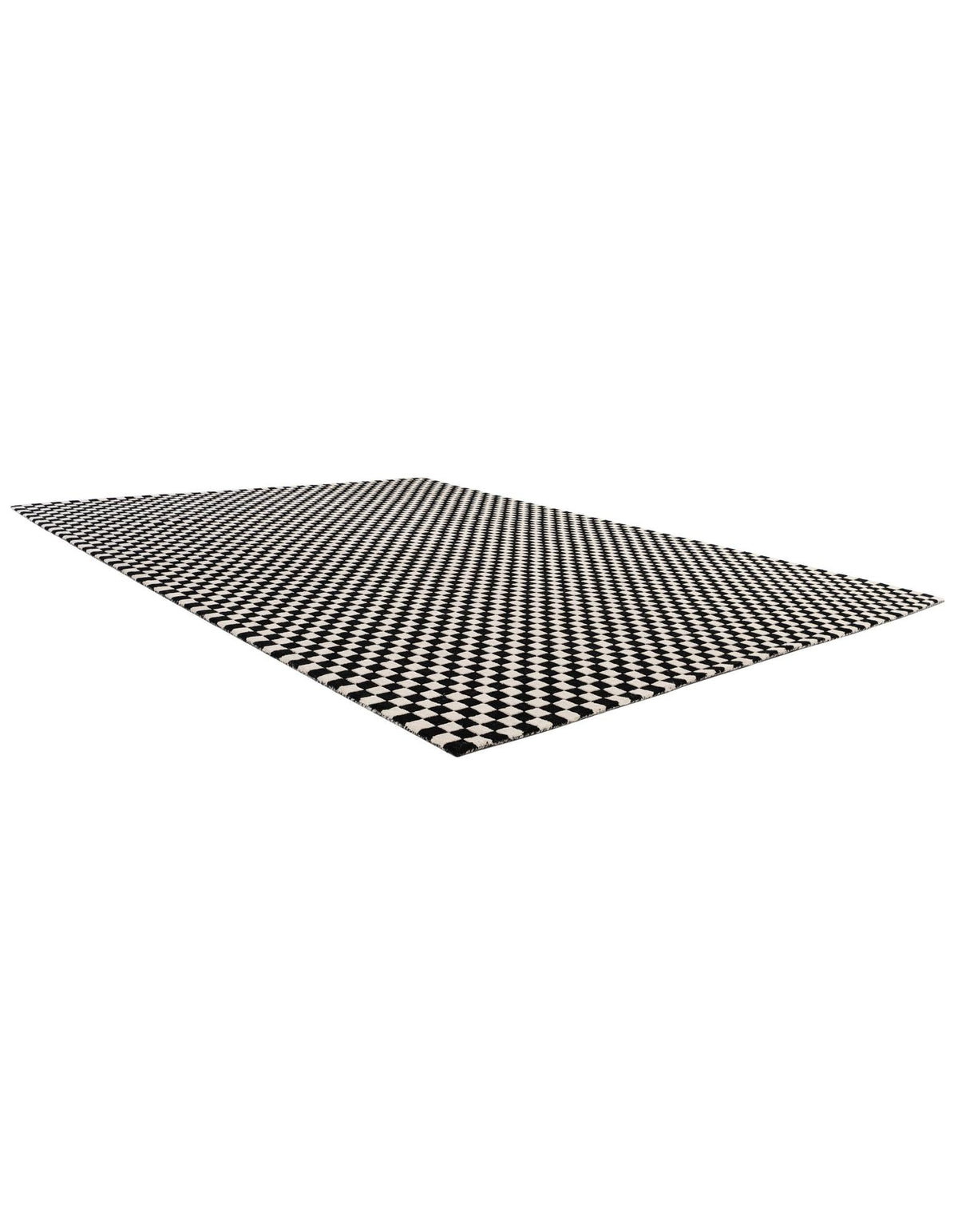 Shepherd's Glen Wool Collection Area Rug - Reykjavik Rectangle Black and White  lifestyle 6