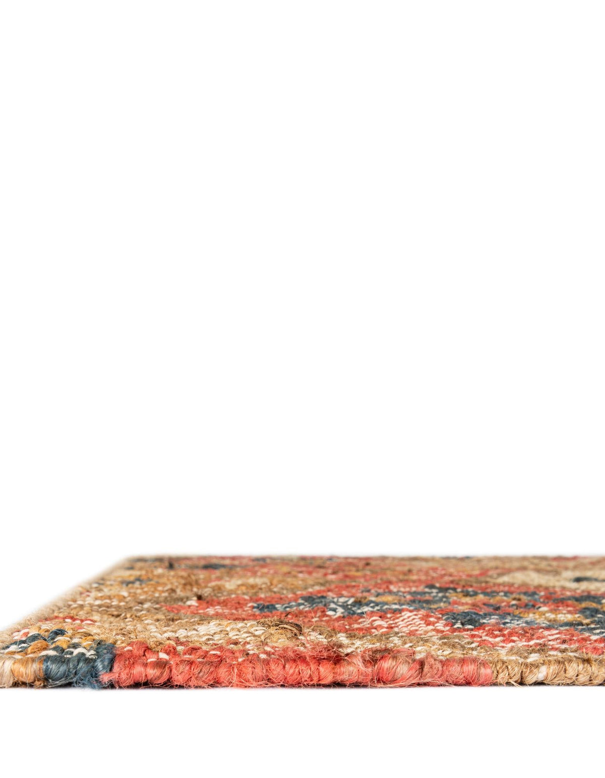 Benares Handwoven Jute Collection Area Rug - Ganges Rectangle Multi  lifestyle 4
