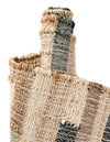 Benares Handwoven Jute Collection Area Rug -  Varanasi Rectangle Beige  lifestyle 9