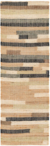 Benares Handwoven Jute Collection Area Rug -  Varanasi Runner Beige  lifestyle 32