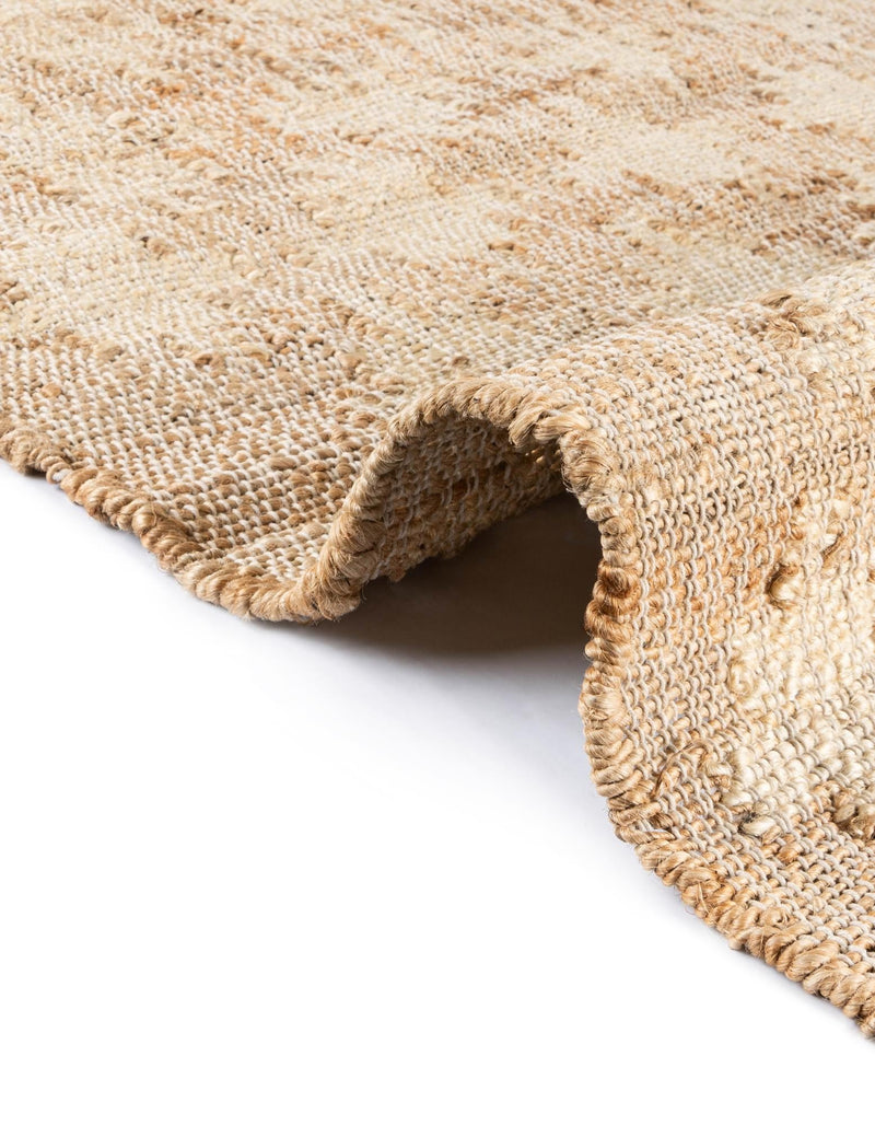 Benares Handwoven Jute Collection Area Rug -  Bodhi Rectangle Ivory and Beige  lifestyle 13