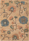 Benares Handwoven Jute Collection Area Rug -  Ramnagar Rectangle Multi  lifestyle 2