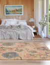 Benares Handwoven Jute Collection Area Rug -  Ramnagar Rectangle Multi  lifestyle 4