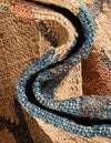 Benares Handwoven Jute Collection Area Rug -  Ramnagar Runner Multi  lifestyle 12