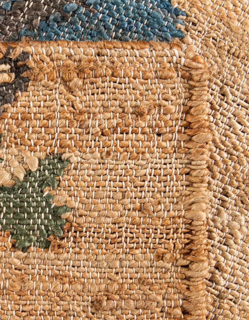 Benares Handwoven Jute Collection Area Rug -  Ramnagar Runner Multi  lifestyle 13